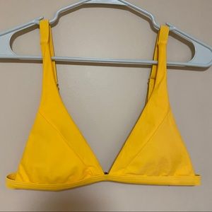 Triangle bikini top